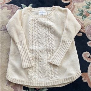 Cream color long sleeve crewneck H&M sweater